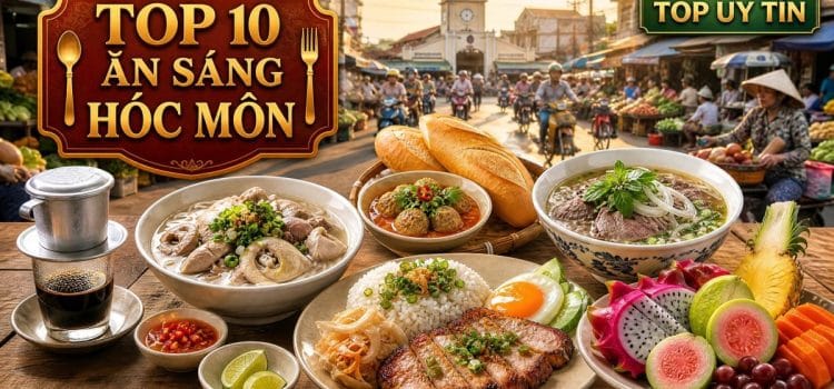 Ăn sáng Hóc Môn – Top 10+ món, quán ngon đặc sản ĂN SÁNG Hóc Môn