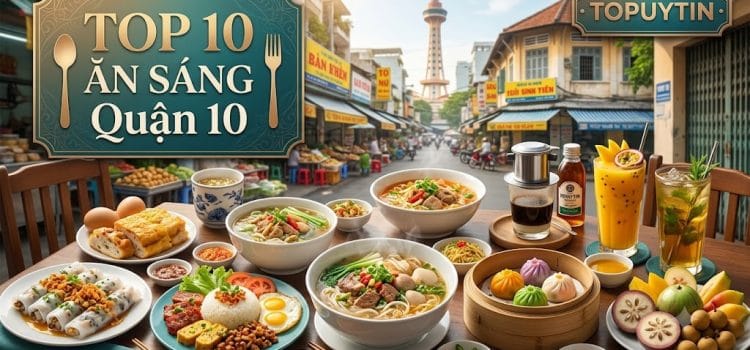 Ăn sáng Quận 10 – Top 10+ món, quán ngon đặc sản ĂN SÁNG QUẬN 10